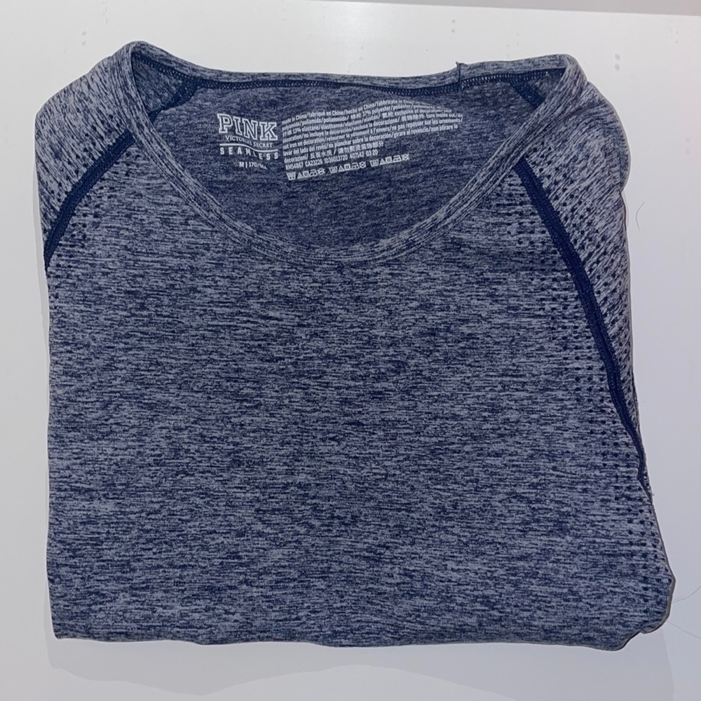 Pink workout shirt